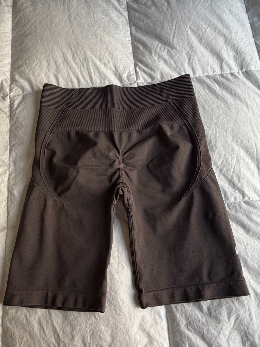 ONER Active Women’s High-Waist Brown Bike Shorts